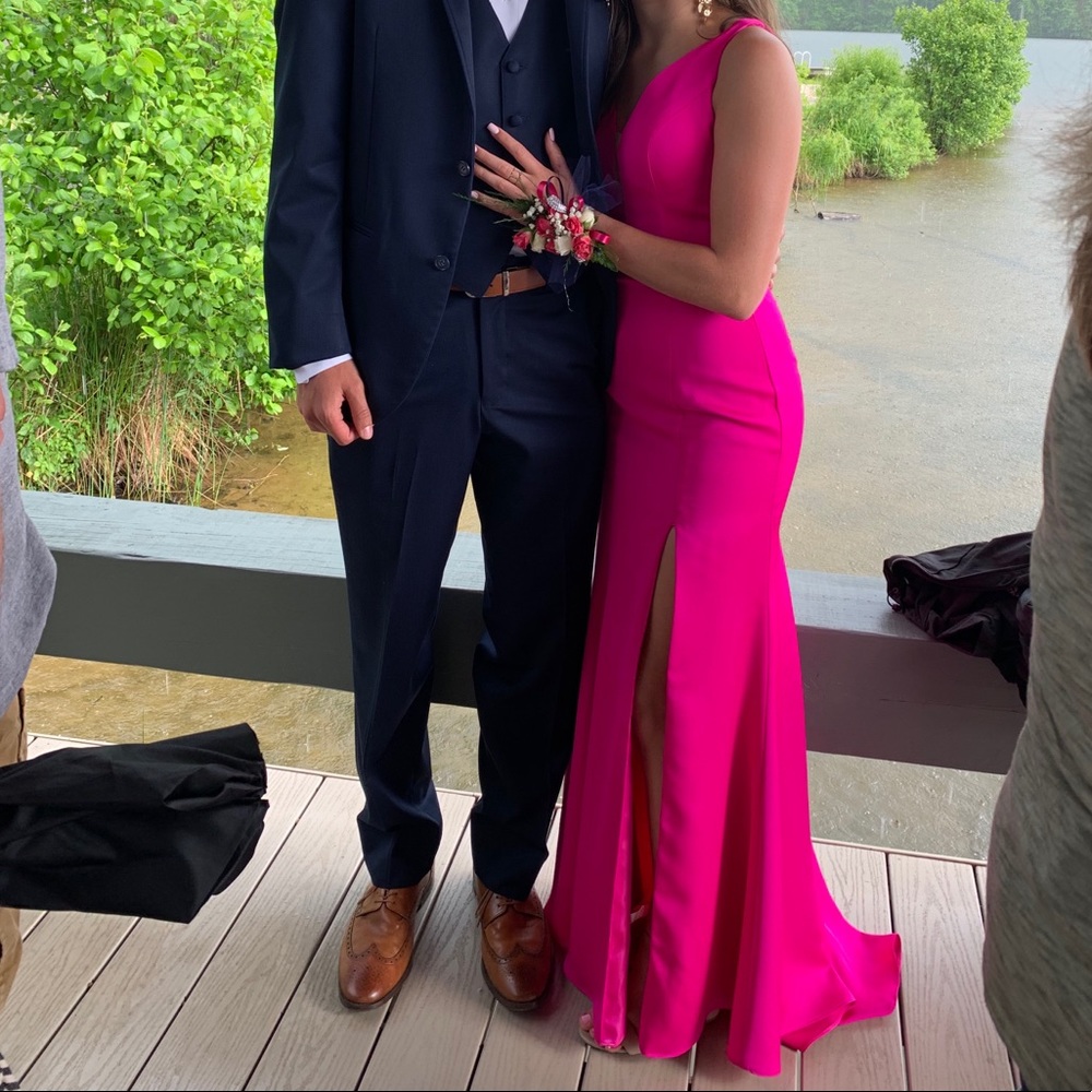 Pink Tiffany prom dress